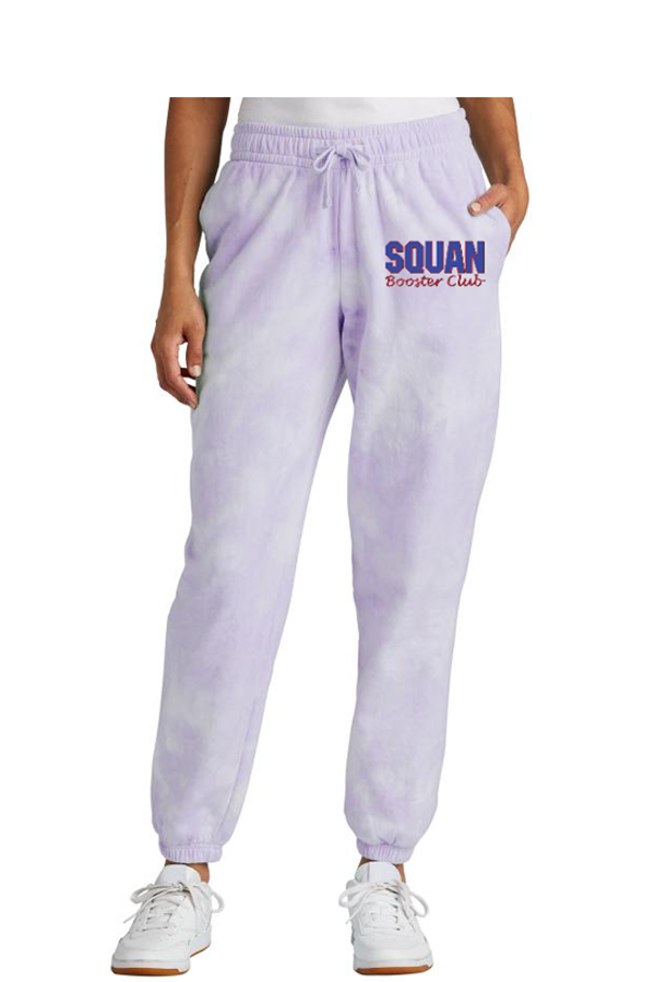 Port & Company Ladies Beach Wash Cloud Tie-Dye Sweatpant LPC140P