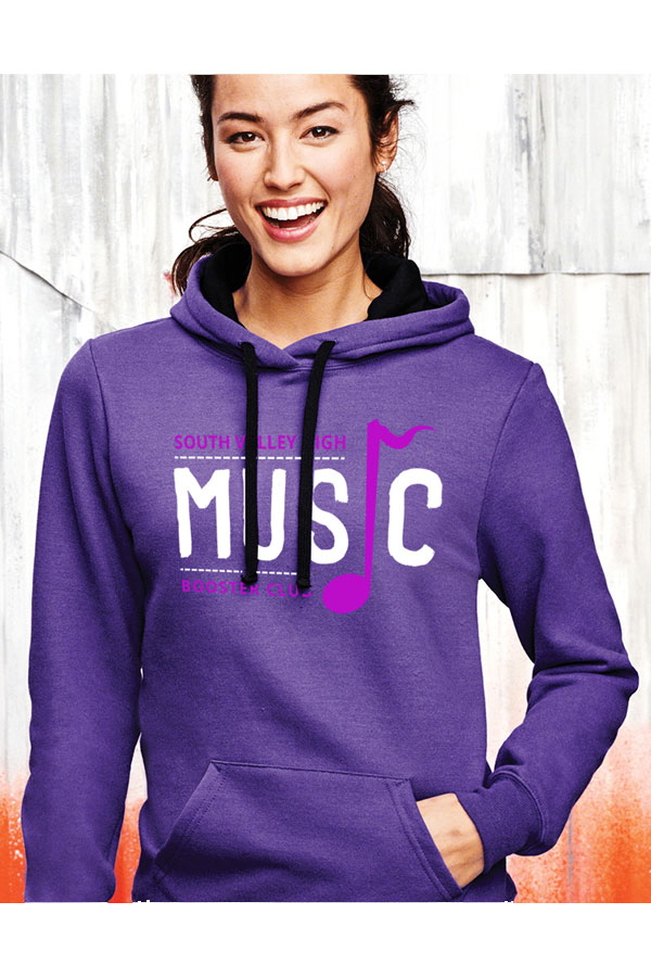 SV Music Purple Hoodie