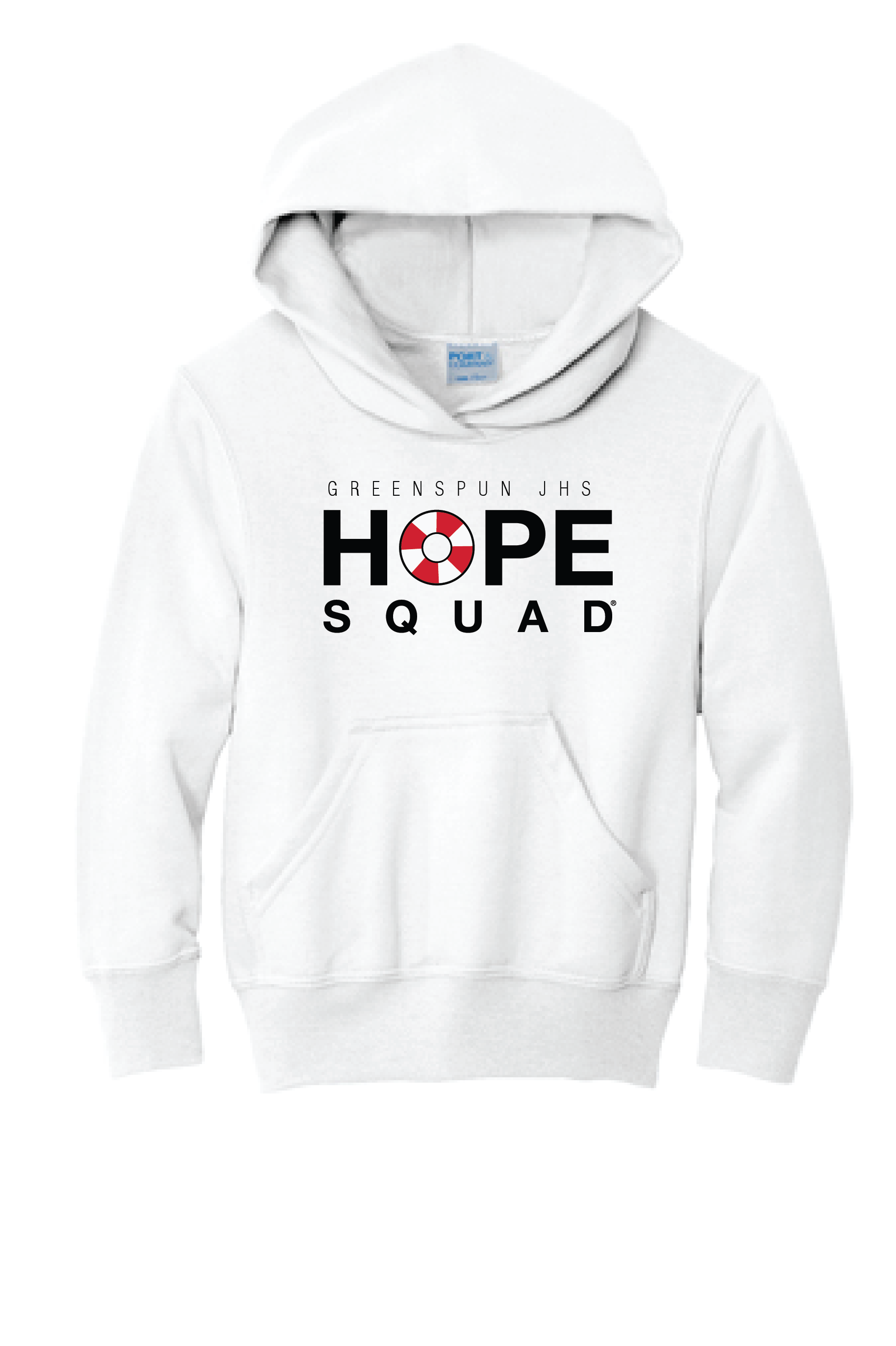 Youth Core Fleece Pullover Hooded Sweatshirt