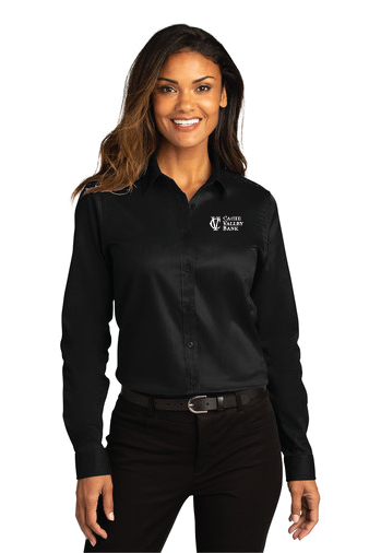 Ladies Long Sleeve SuperPro ReactTwill Shirt