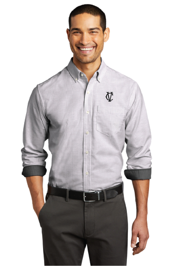 SuperPro  Oxford Stripe Shirt