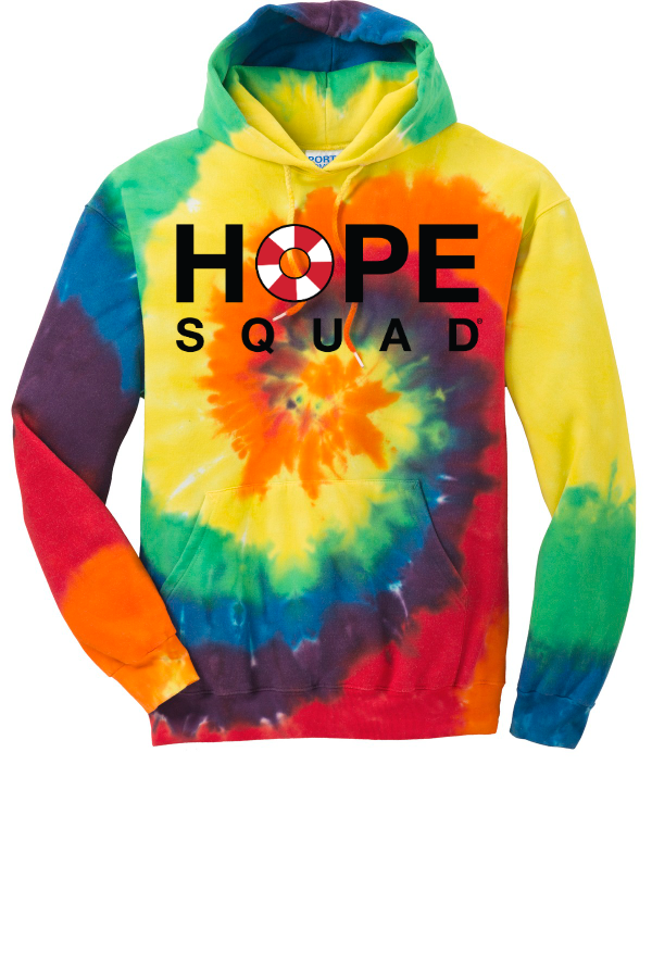 Customized Port & Company Youth Tie-Dye Pullover Hooded Sweatshirt