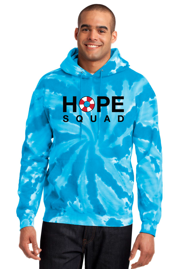 Customized Port & Company Youth Tie-Dye Pullover Hooded Sweatshirt