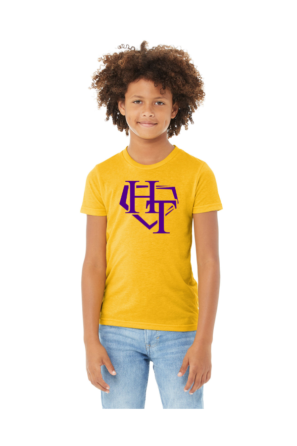 YOUTH Yellow Gold Triblend Short-Sleeve T-Shirt