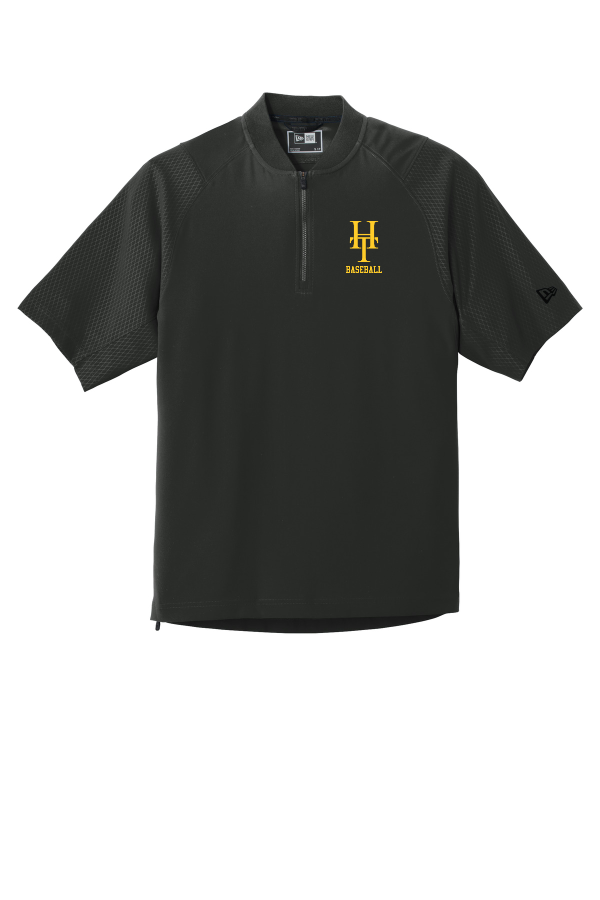 Cage Short Sleeve 1/4-Zip Jacket (embroidered)