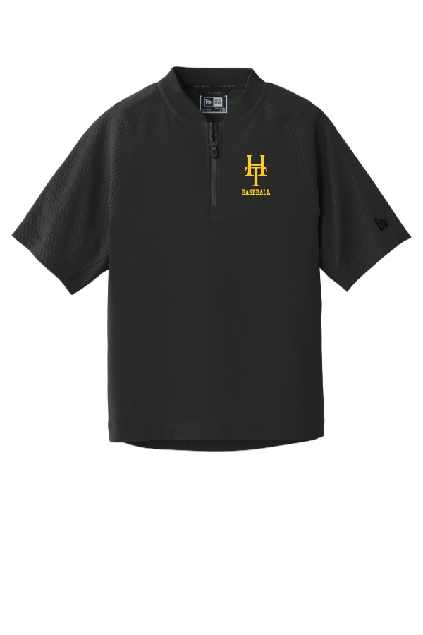 YOUTH Cage Short Sleeve 1/4-Zip Jacket (embroidered)