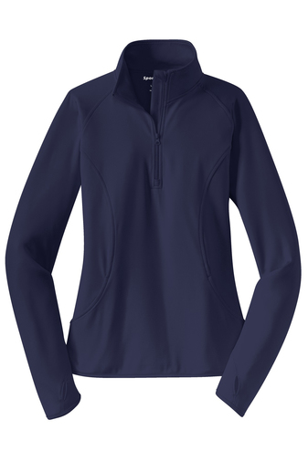 LST850 Sport-Tek Ladies Sport-Wick 1/2 Zip Pullover