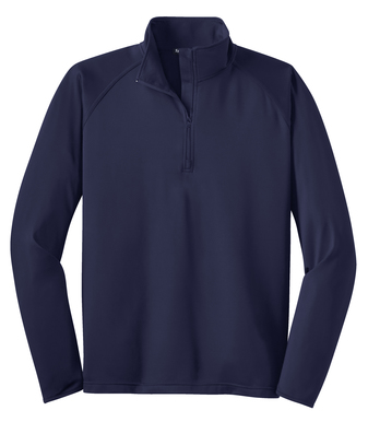 TST850 Sport-Tek- TALL -Stretch 1/2-Zip Pullover