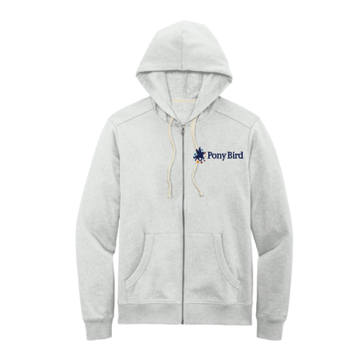 Embroidered Re-FleeceFull-Zip Hoodie DT8102