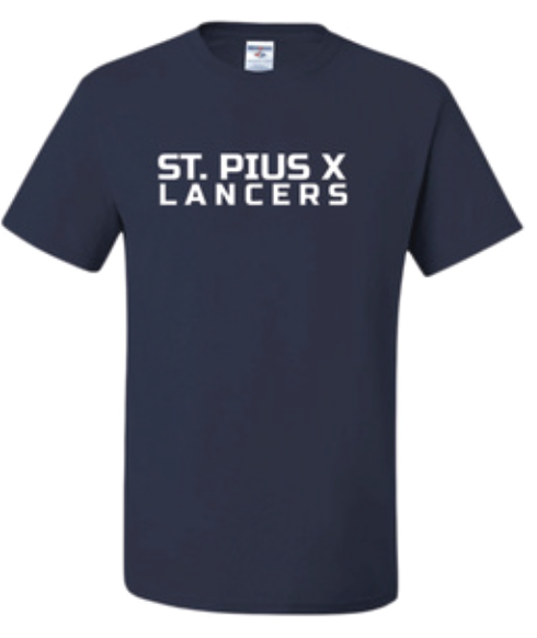 St Pius X Lancers Dri-Power 50/50 T-Shirt 29MR