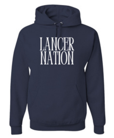 Lancer Nation NuBlend Hooded Sweatshirt 996MR