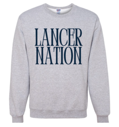 Lancer Nation NuBlend Crewneck Sweatshirt 562MR