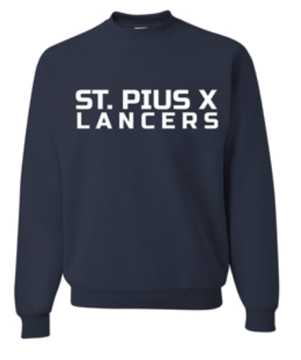 St Pius X Lancers NuBlend Crewneck Sweatshirt 562MR