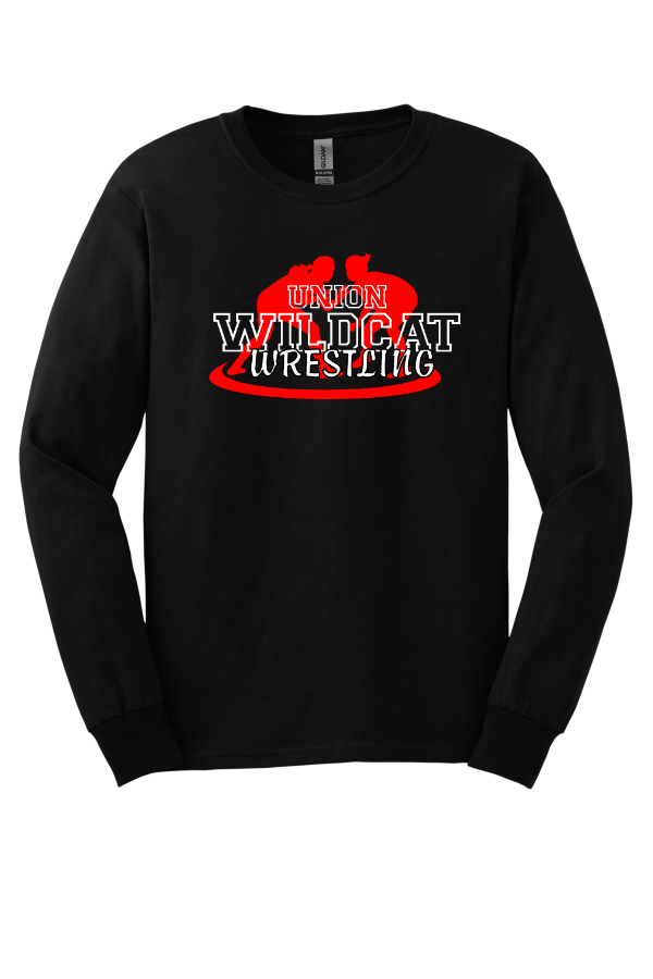 100% US Cotton Long Sleeve T-Shirt GIRLS WRESTLING