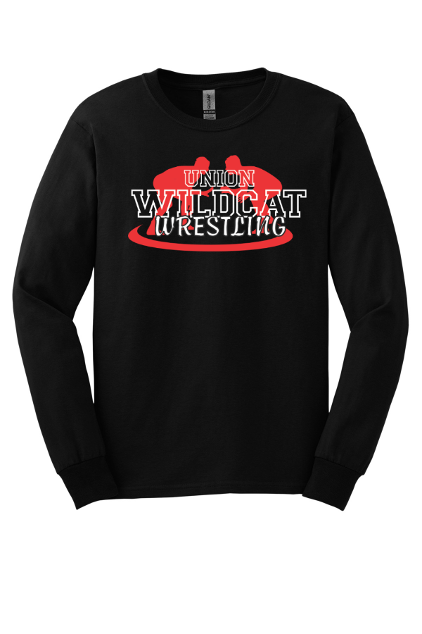 100% Cotton Long Sleeve T-Shirt BOYS WRESTLING