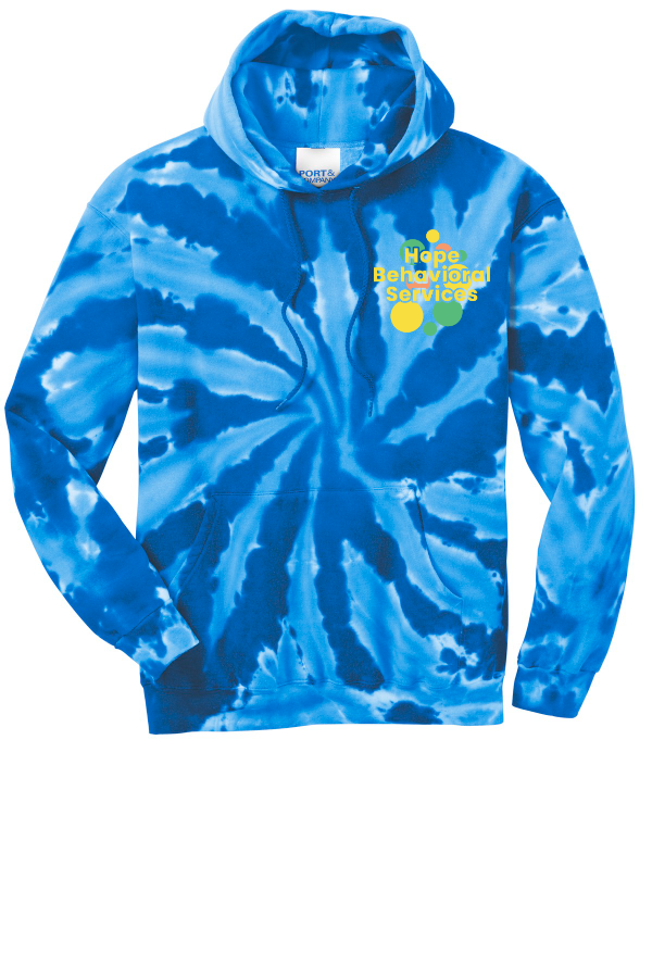 Port & Company Tie-Dye Pullover Hooded Sweatshirt