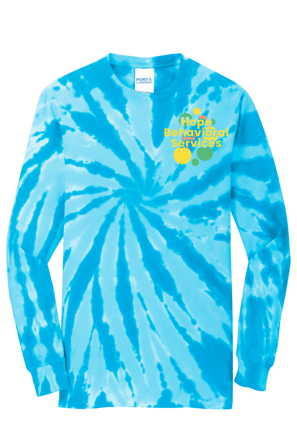 Port & Company Tie-Dye Long Sleeve Tee