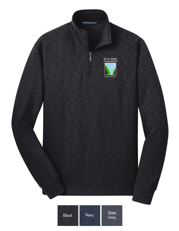 Slub Fleece 1/4-Zip Pullover