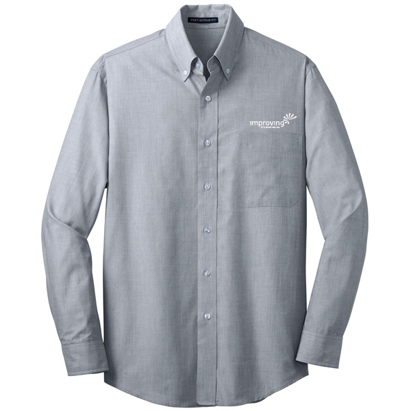 S640 Port Authority Crosshatch Easy Care Shirt