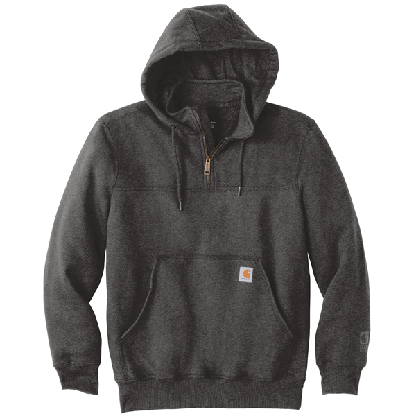 CT100617 Carhartt Rain Defender  Paxton Heavyweight Hooded Zip Mock Sweatshirt