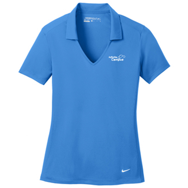 637165 Nike Golf LADIES Dri-Fit Vertical Mesh Polo