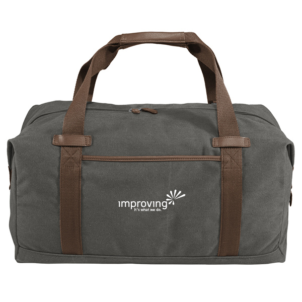 BG803 Port Authority Cotton Canvas Duffel