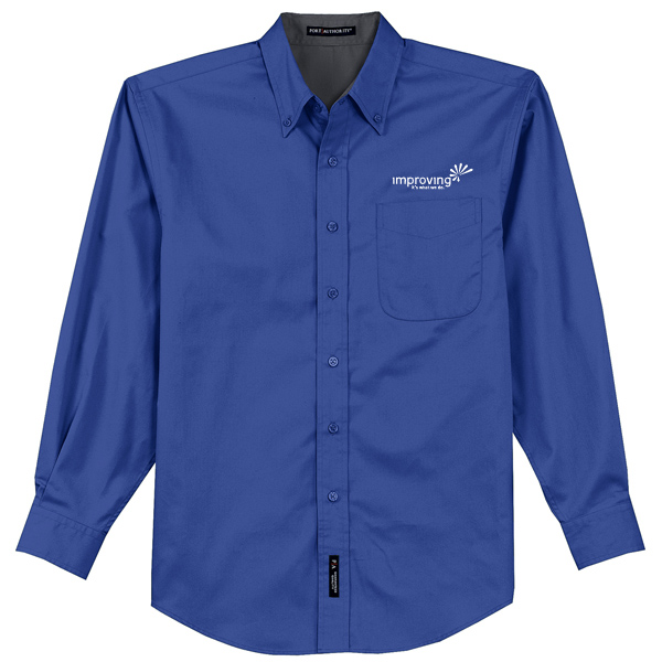 TLS608 Port Authority Tall Long Sleeve Easy Care Shirt