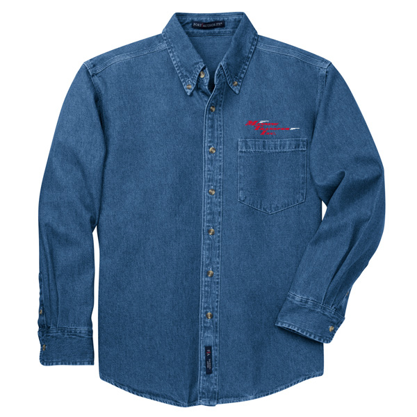 S100 Port Authority Heavyweight Denim Shirt