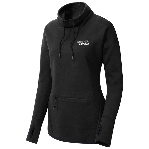 LST280 Sport-Tek Ladies Triumph Cowl Neck Pullover