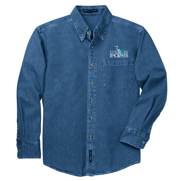 S100 Port Authority Heavyweight Denim Shirt