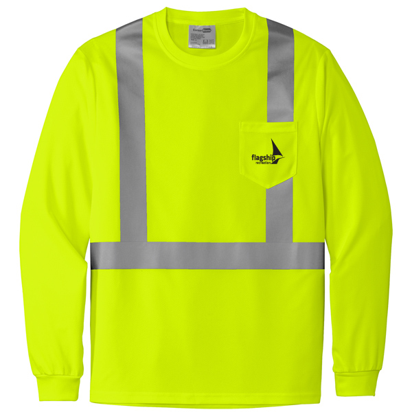 CS201 Cornerstone  ANSI 107 Class 2 Mesh Long Sleeve Tee