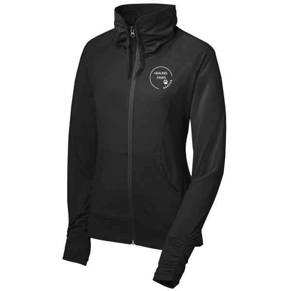 LST852 Sport-Tek Ladies Sport-Wick Stretch Full-Zip Jacket